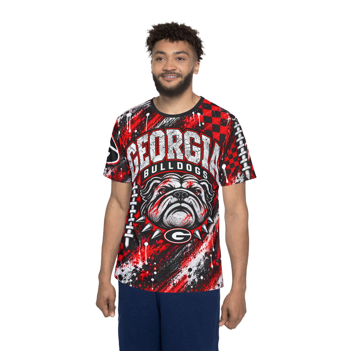 Georgia Bulldogs Graphic Sports Jersey