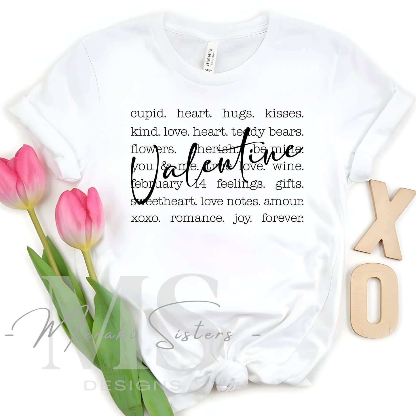 Valentine Words Shirt