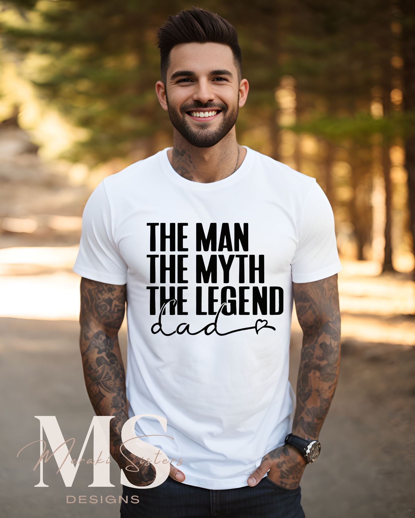 DAD, The Man The Myth The Legend Tee