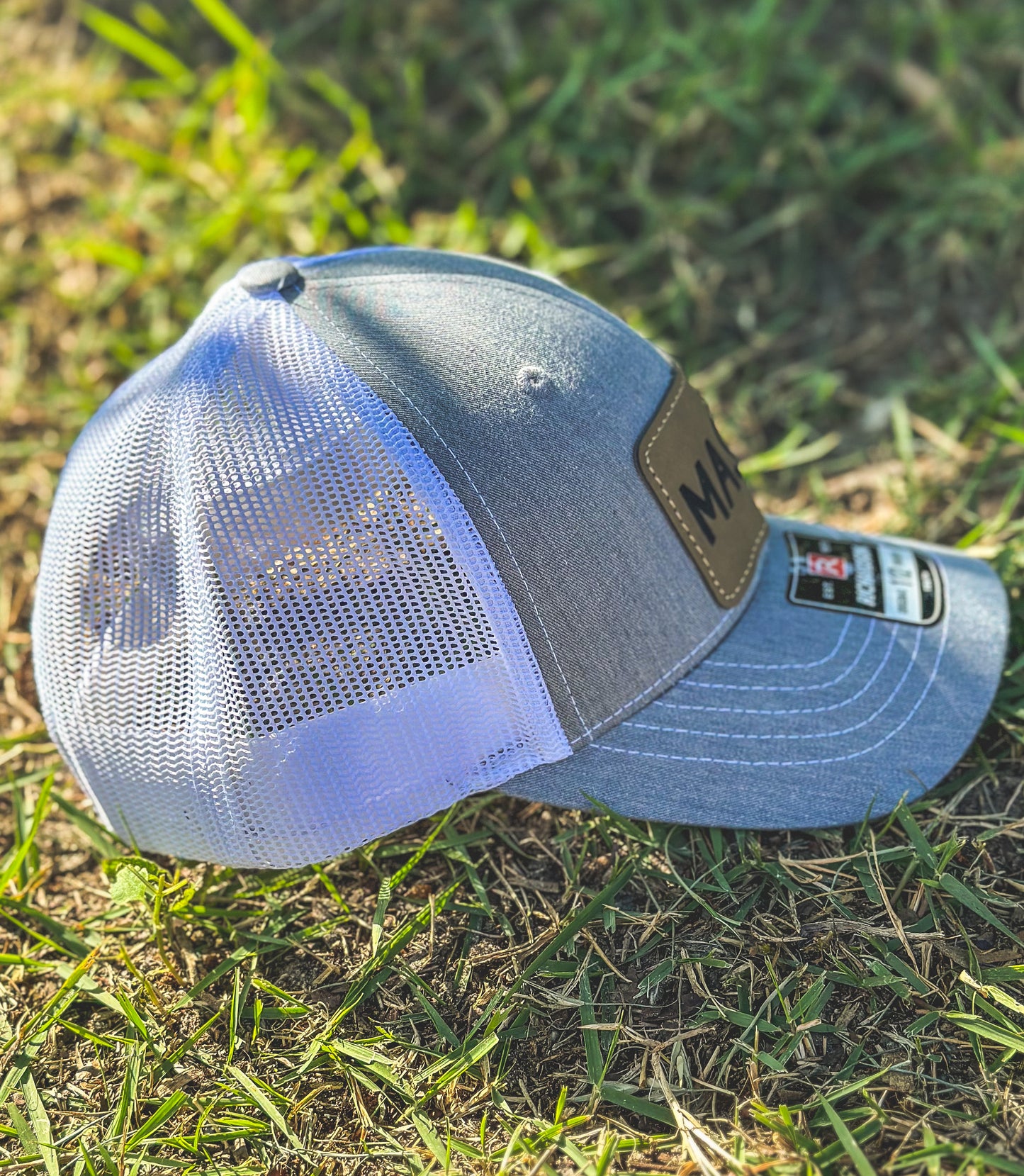 Youth Richardson Snapback with Leather Patch