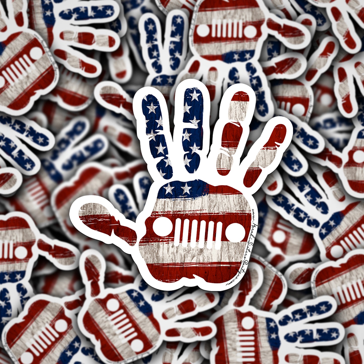 Flag Wave Sticker