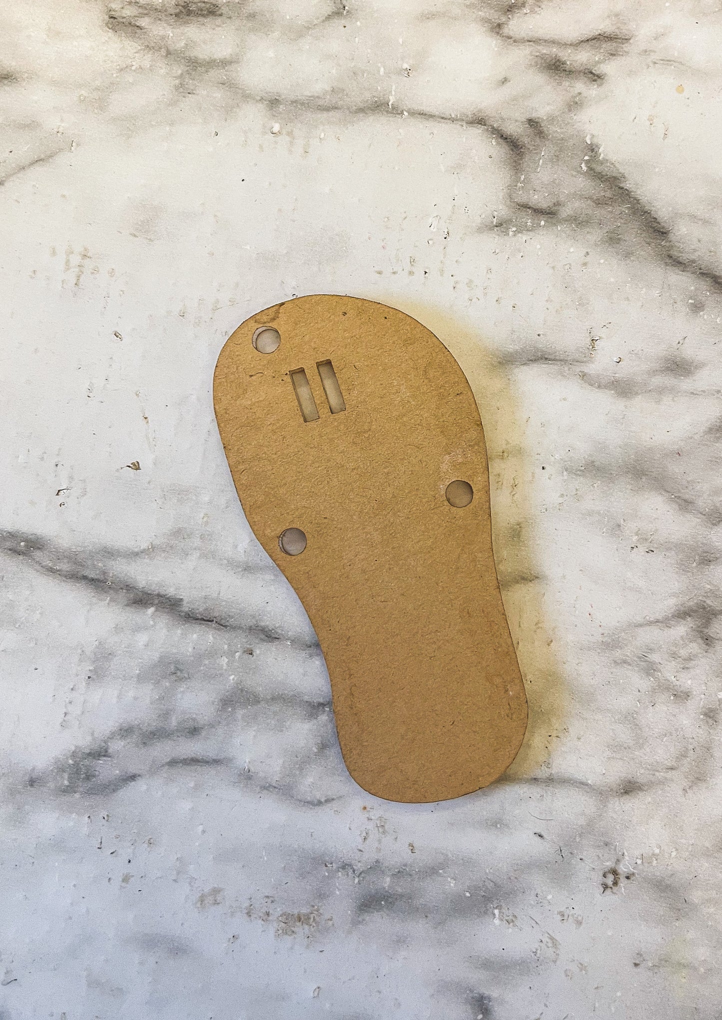 Clear Acrylic Flip Flop