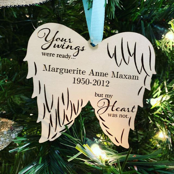Wings Memorial Ornament