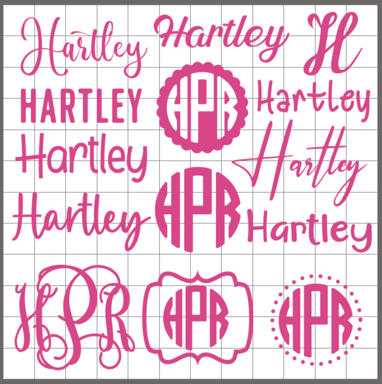 12x12 Decal Sheet