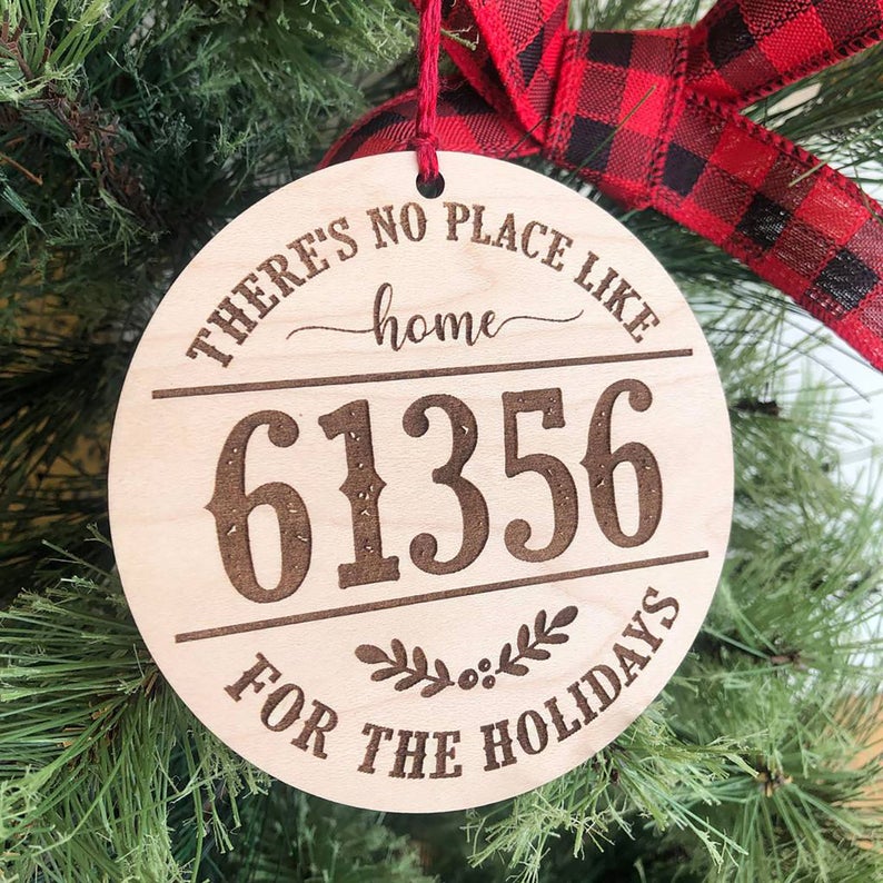 Zip Code Ornament