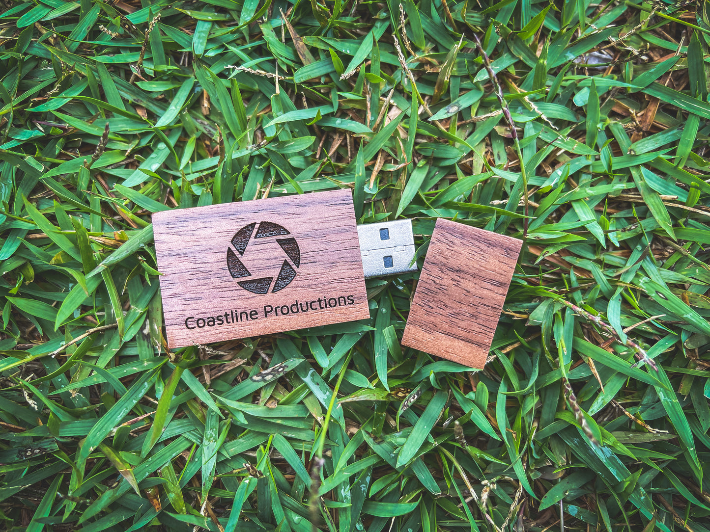 Walnut Engraved Flash Drive