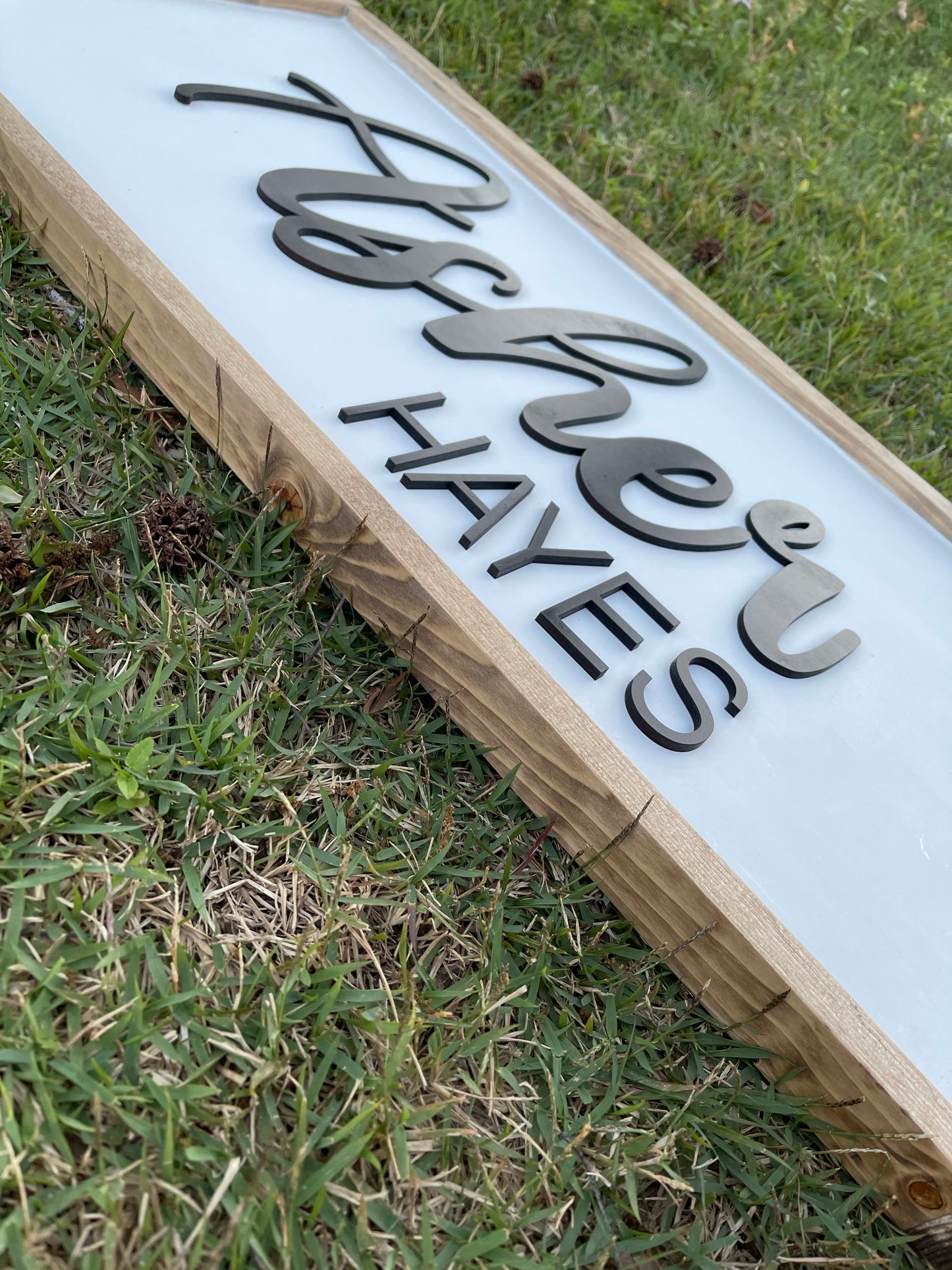 Oversized Nursery Sign