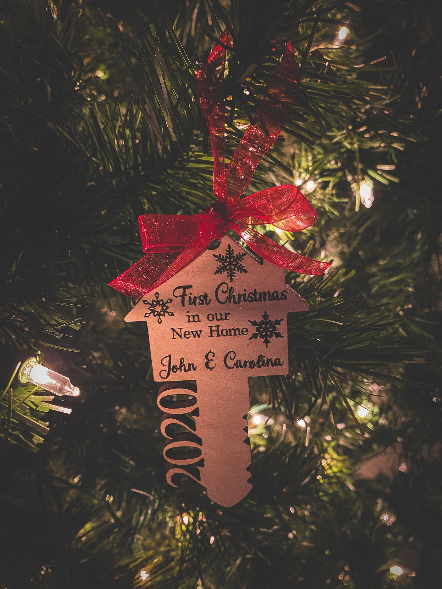 1st Christmas New Home Ornament