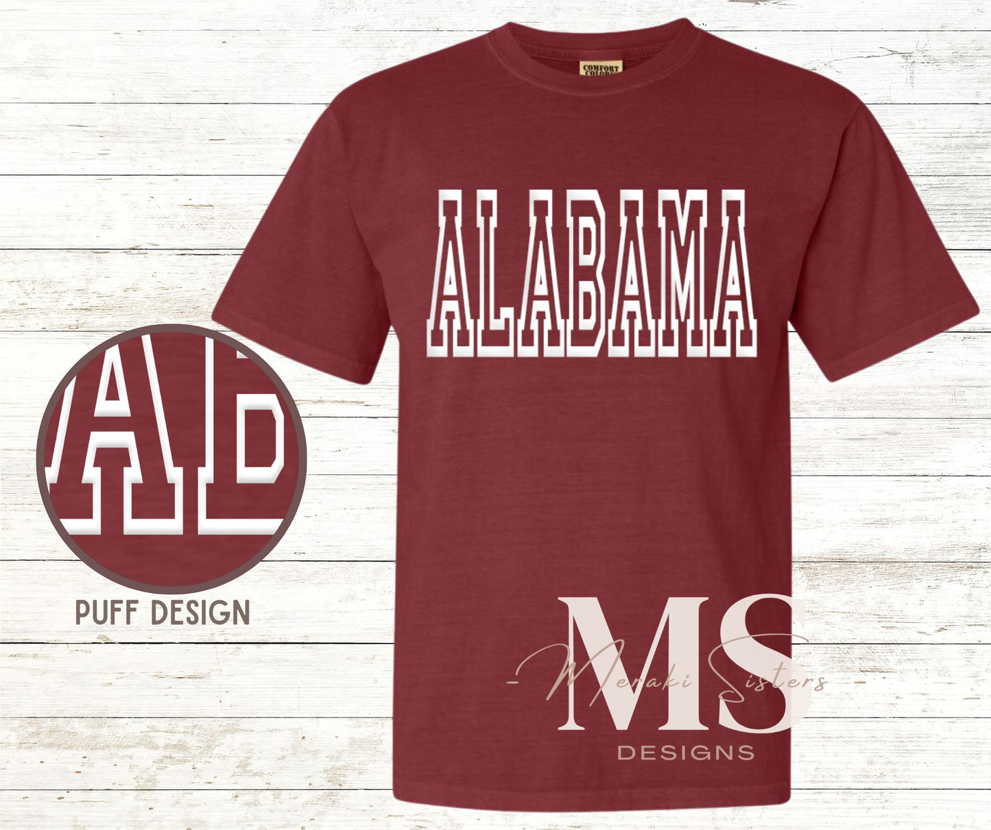 Alabama Puff Spirit Tee