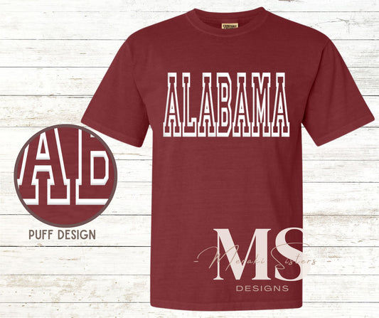 Alabama Puff Spirit Tee