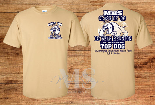 MHS Class of 08 Reunion Tee