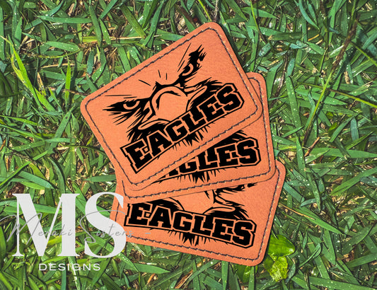 Eagles Engraved Patch