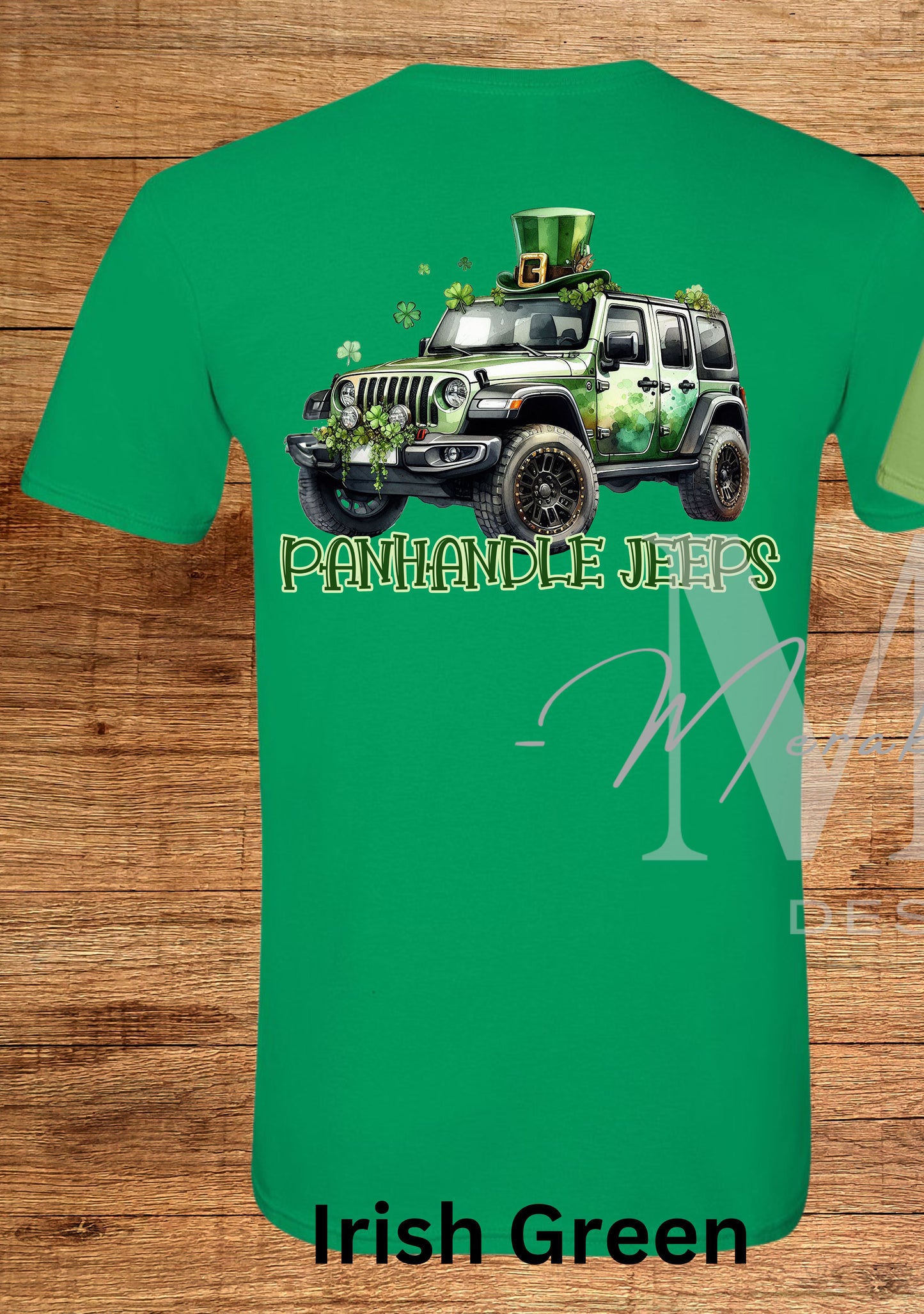 Panhandle Jeeps St. Patrick's Day Tee