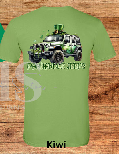 Panhandle Jeeps St. Patrick's Day Tee