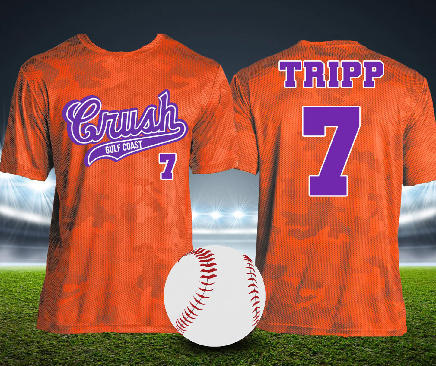 Neon Orange Crush Jersey