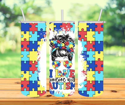 Love Autism Tumbler