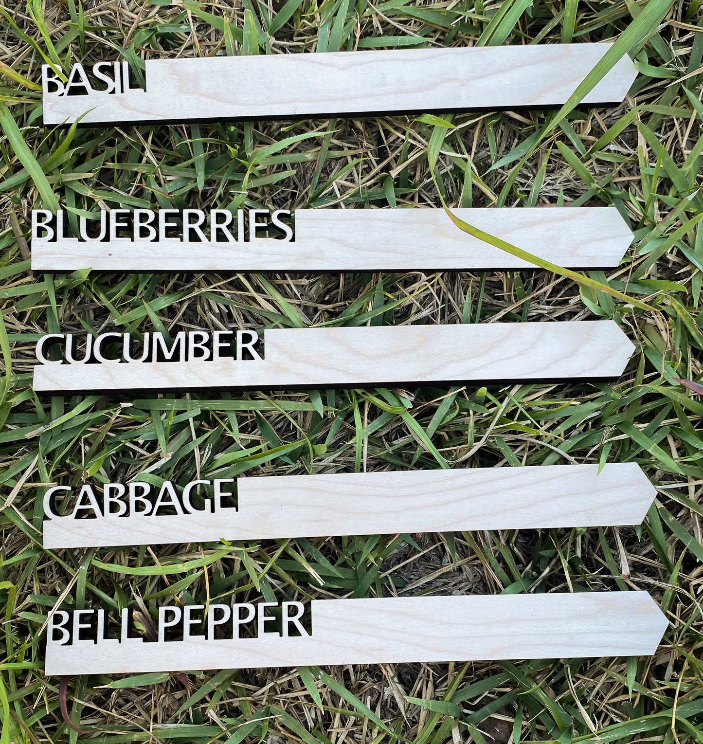 Wood Garden Markers