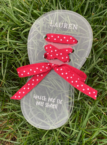 Watch Me Tie My Shoe Practice Shoe