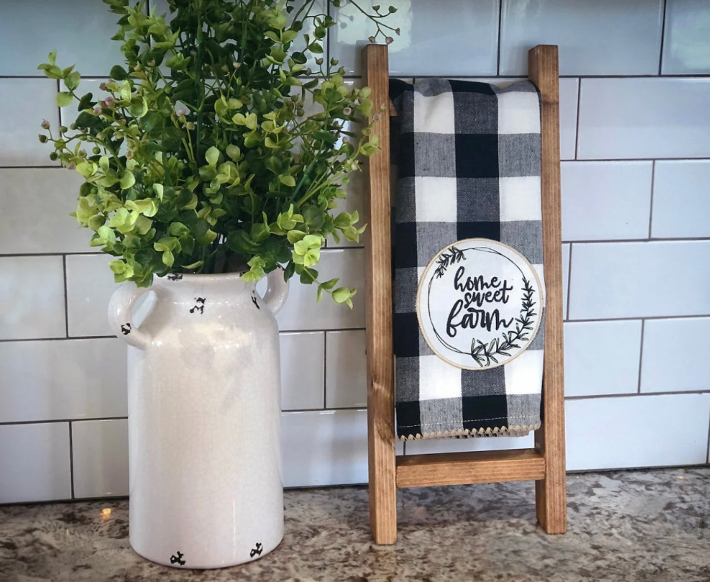 Mini Tea Towel Ladder