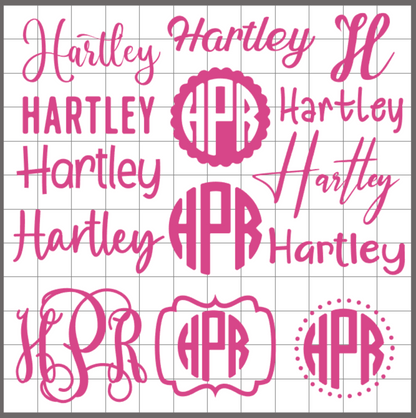 12x12 Decal Sheet