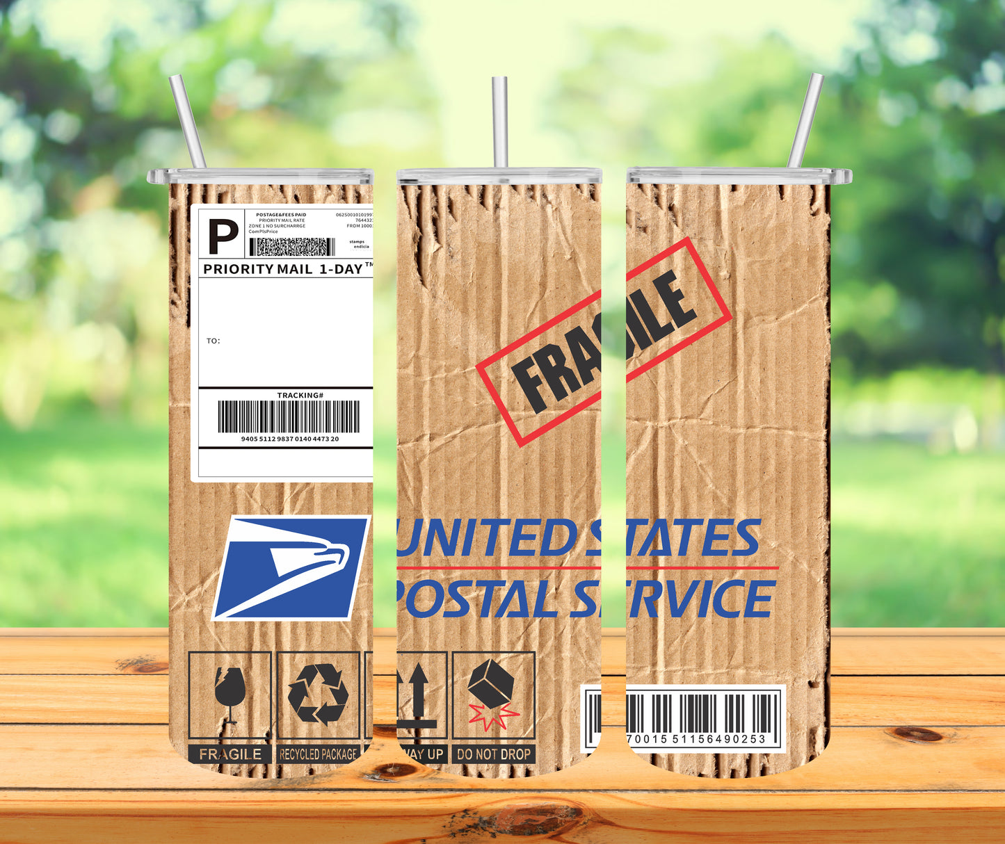 Package USPS Tumbler