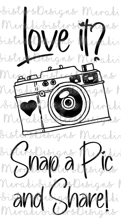 *DIGITAL DOWNLOAD* 1.25x2.25 Label (Love it? Snap a Pic snd Share)