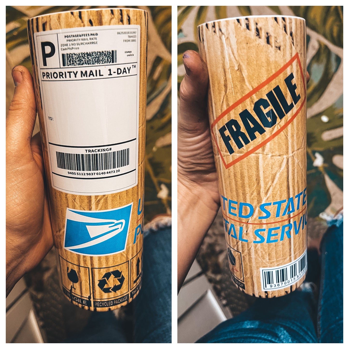 Package USPS Tumbler