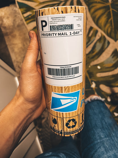 Package USPS Tumbler