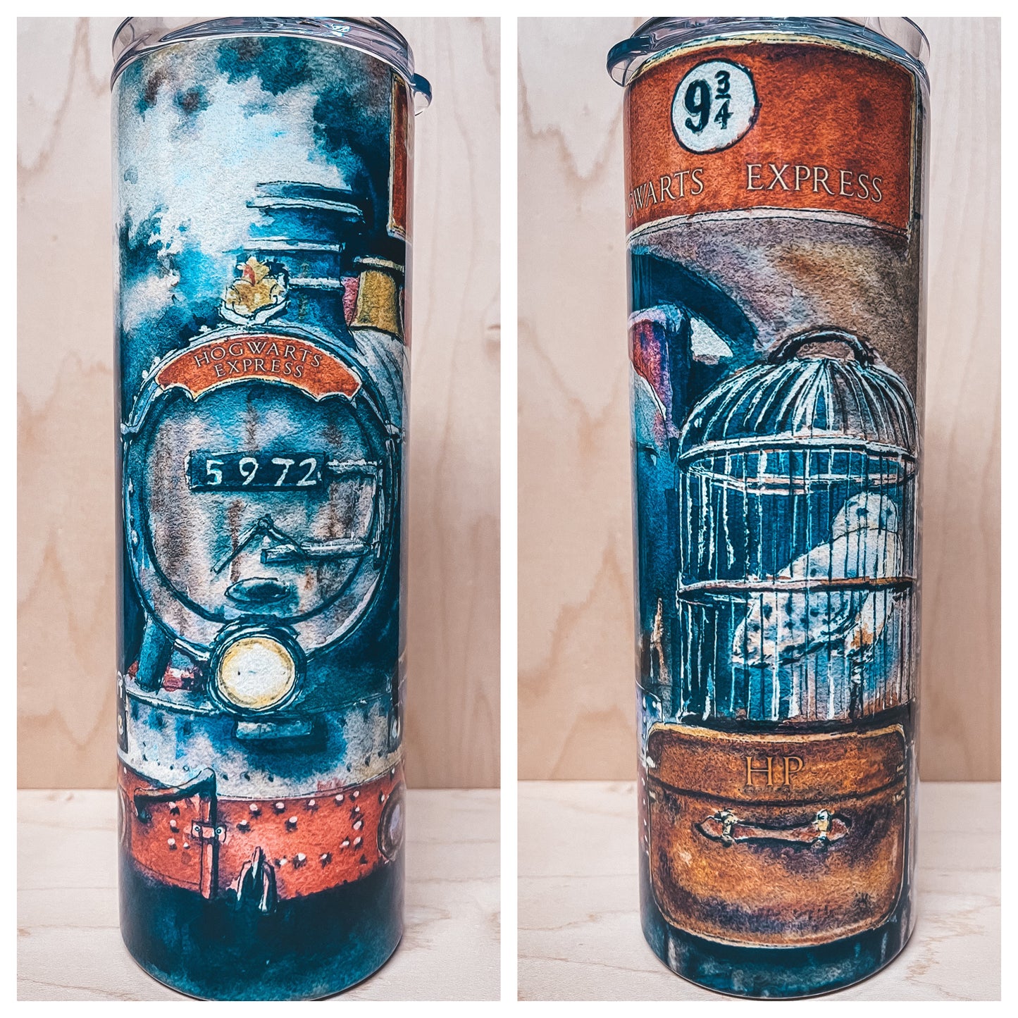 HP Watercolor Tumbler